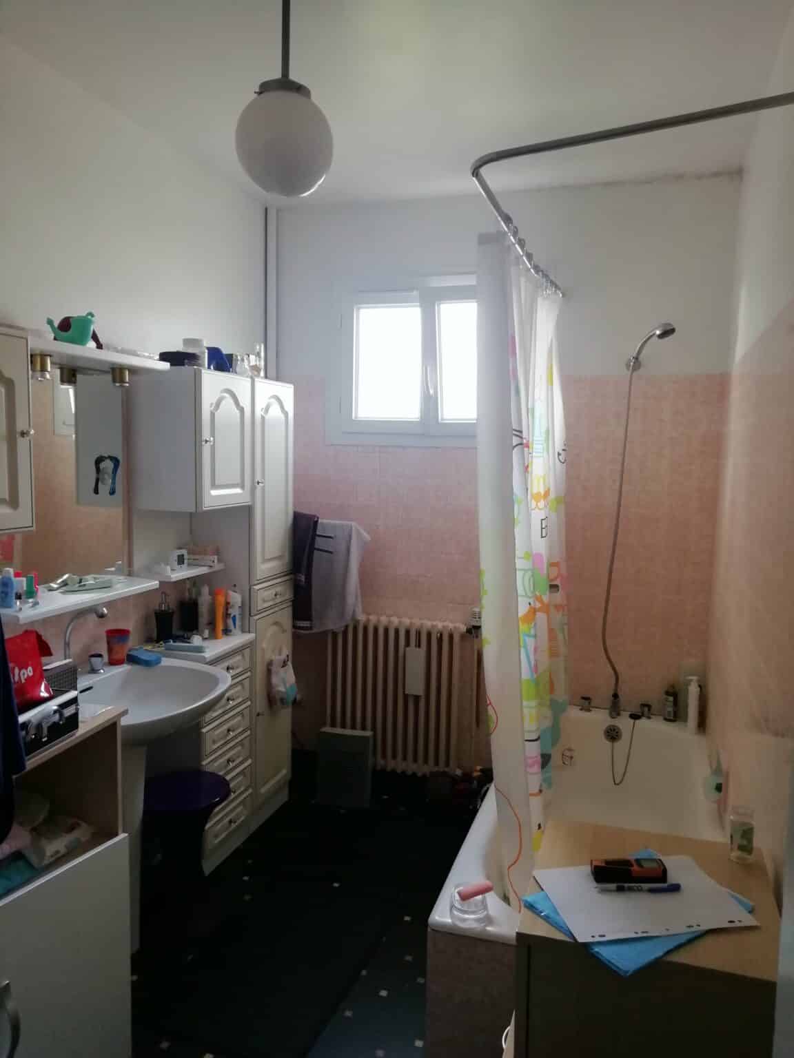 Rénovation d’une salle de bain à Saint-Germain-en-Coglès (35)
