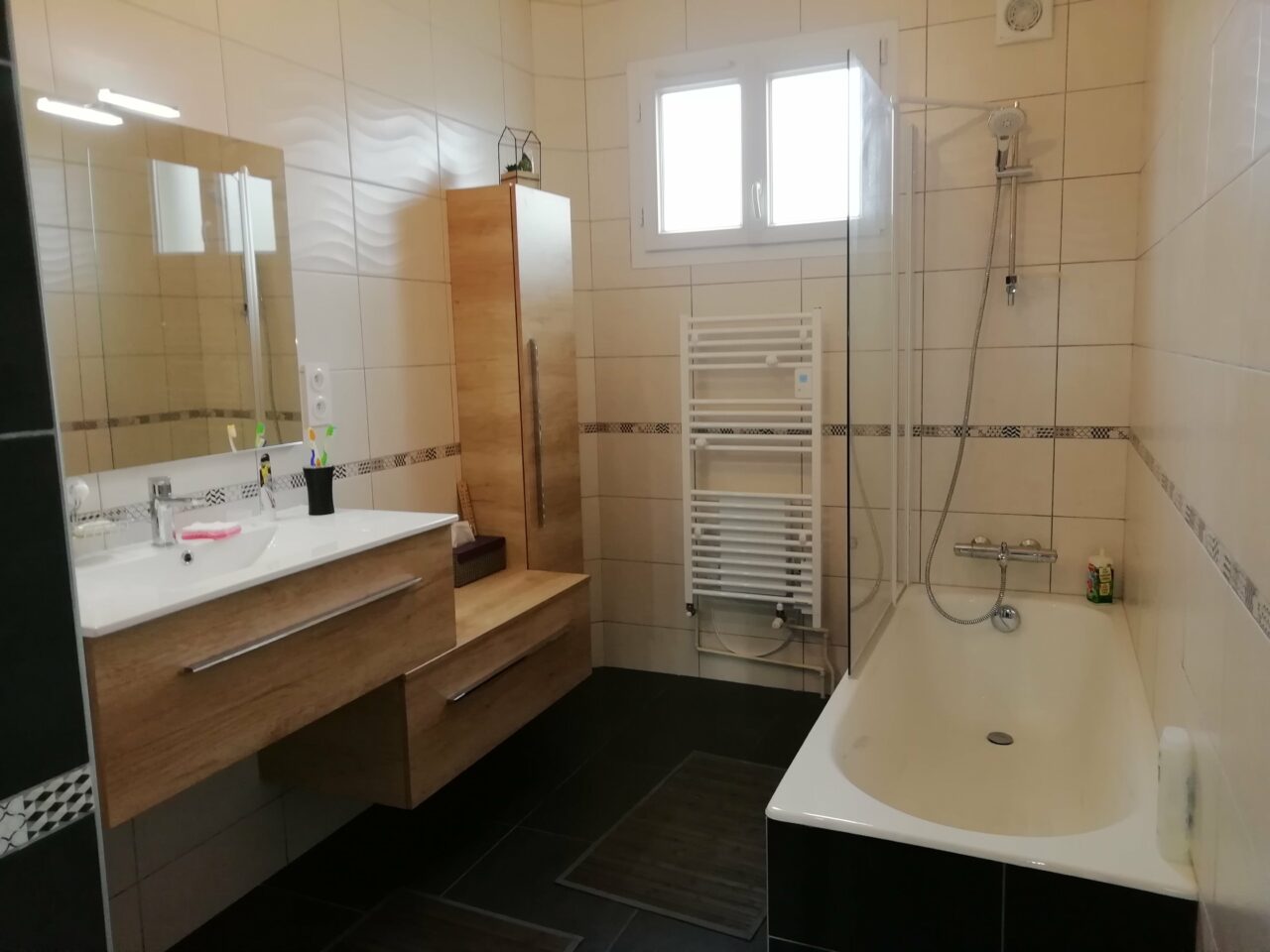 Rénovation d’une salle de bain à Saint-Germain-en-Coglès (35)