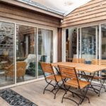 Aménagement de la terrasse - Rénovation complète d'une maison au Mans dans la Sarthe