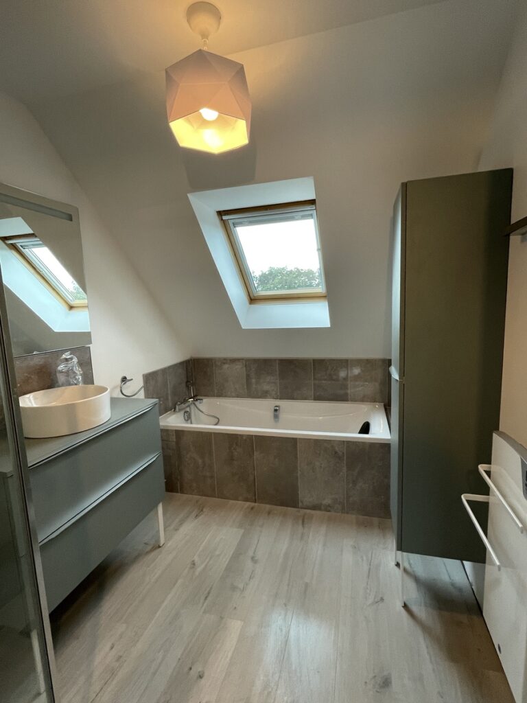 Après travaux - Rénovation de salle de bain à Tressin près de Lille