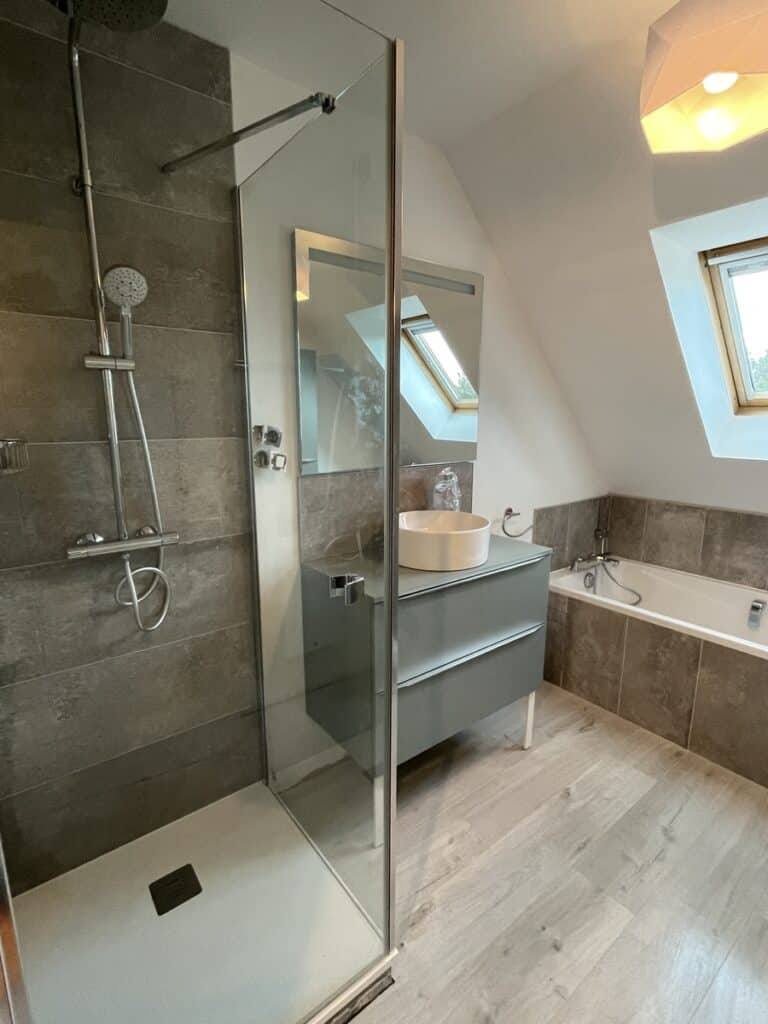 Rénovation d’une salle de bain à Tressin près de Lille (59)