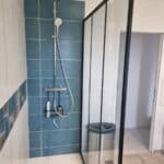 Douche à l'italienne - Rénovation d'une salle de bain à Vitry sur Seine