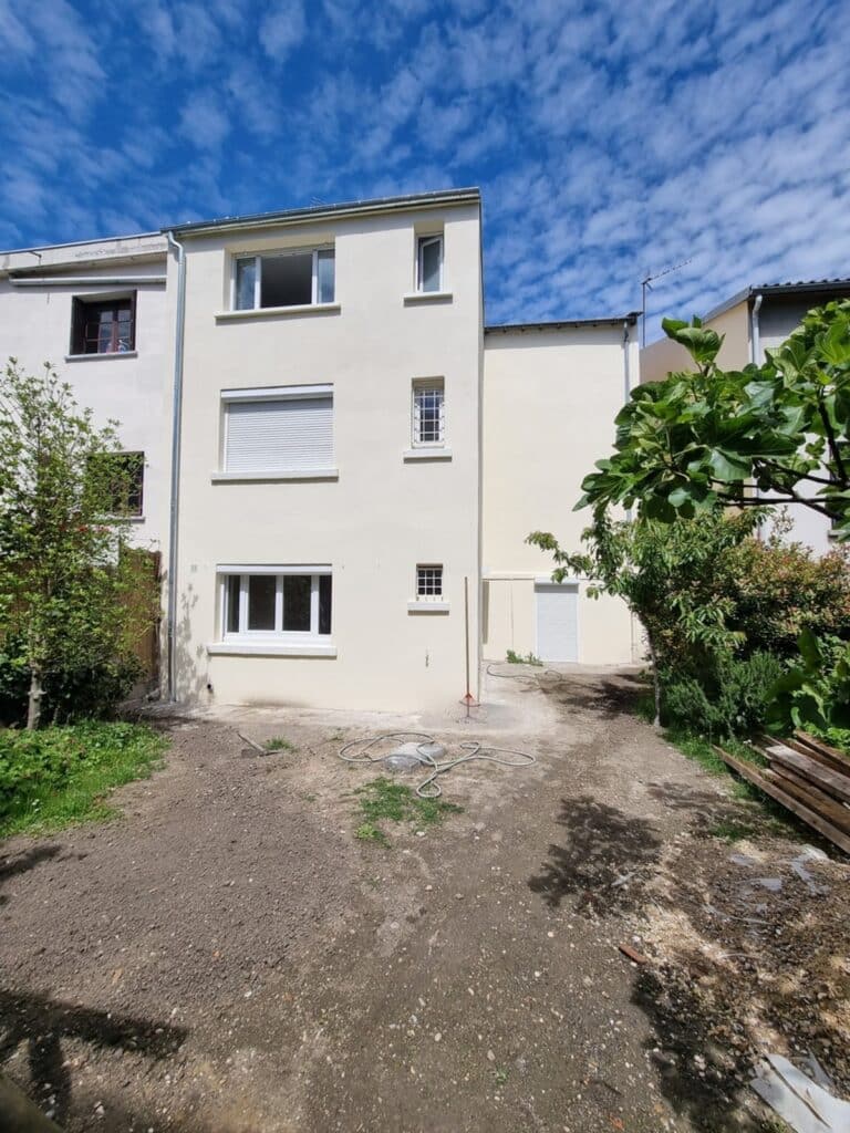 Façade après finition - Surélévation d'une maison à Alfortville