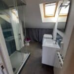 Rénovation de salle de bain à Lille dans un appartement locatif (59) - salle de bain double vasque