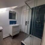 Rénovation de salle de bain à Lille dans un appartement locatif (59) - vue d'ensemble