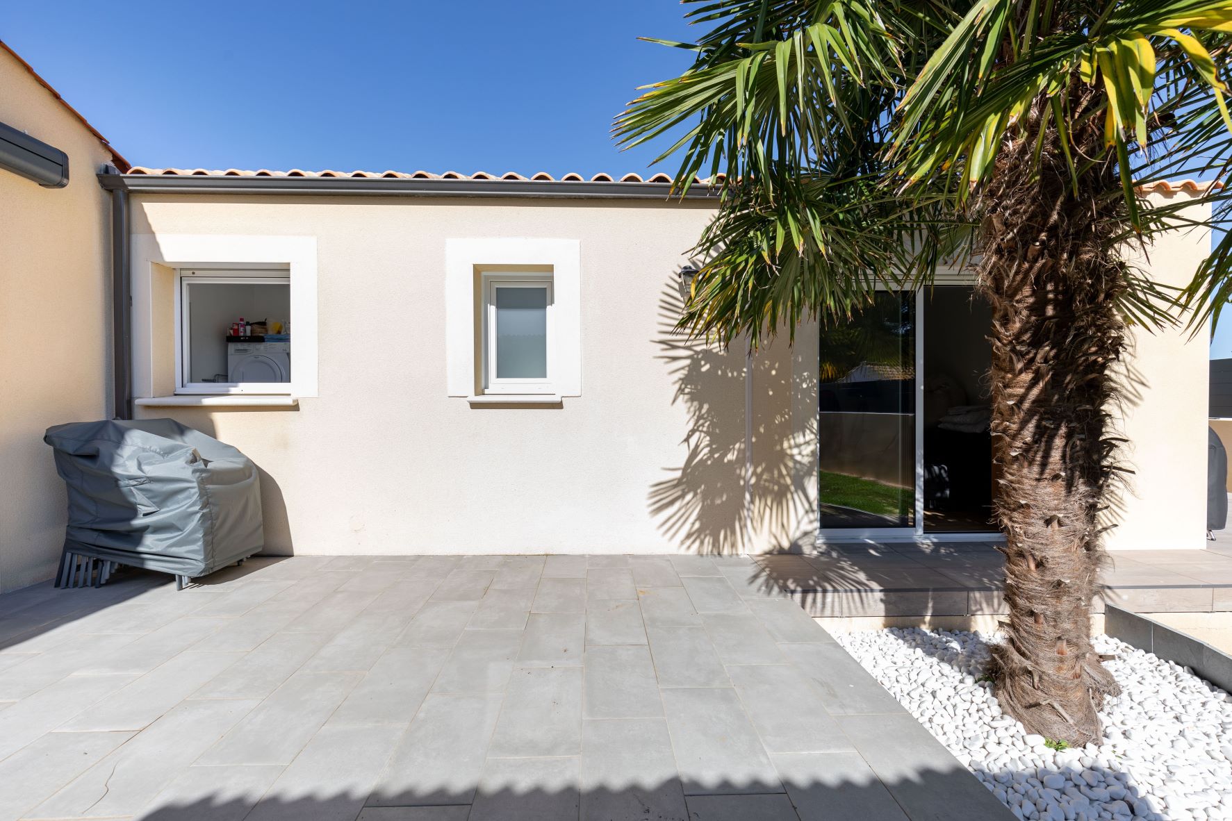 Extension de maison à Sainte-Foy (85) - terrasse