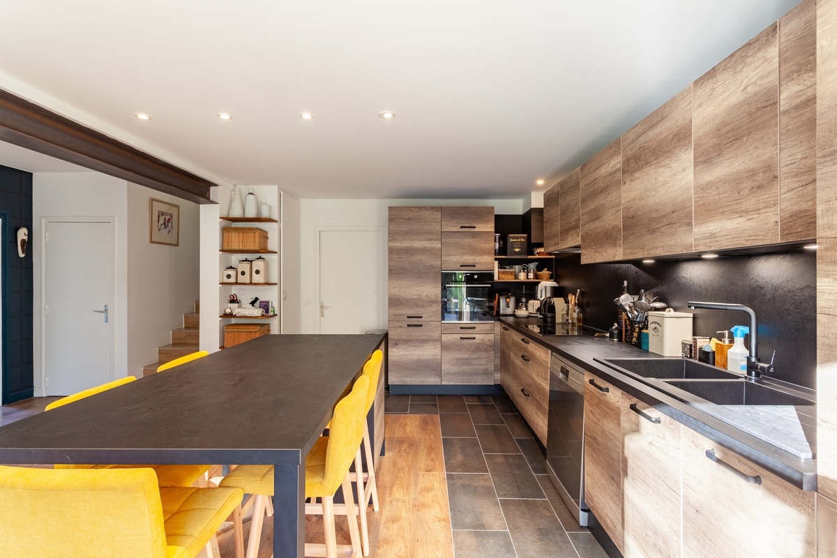 Rénovation de cuisine et des extérieurs dans une maison à Caluire-et-Cuire (69)