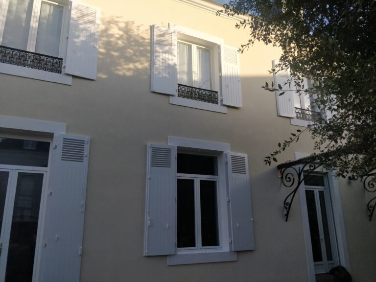 Ravalement de façade d’une maison au Mans (72)