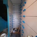 Rénovation de salle de bain : en cours de travaux