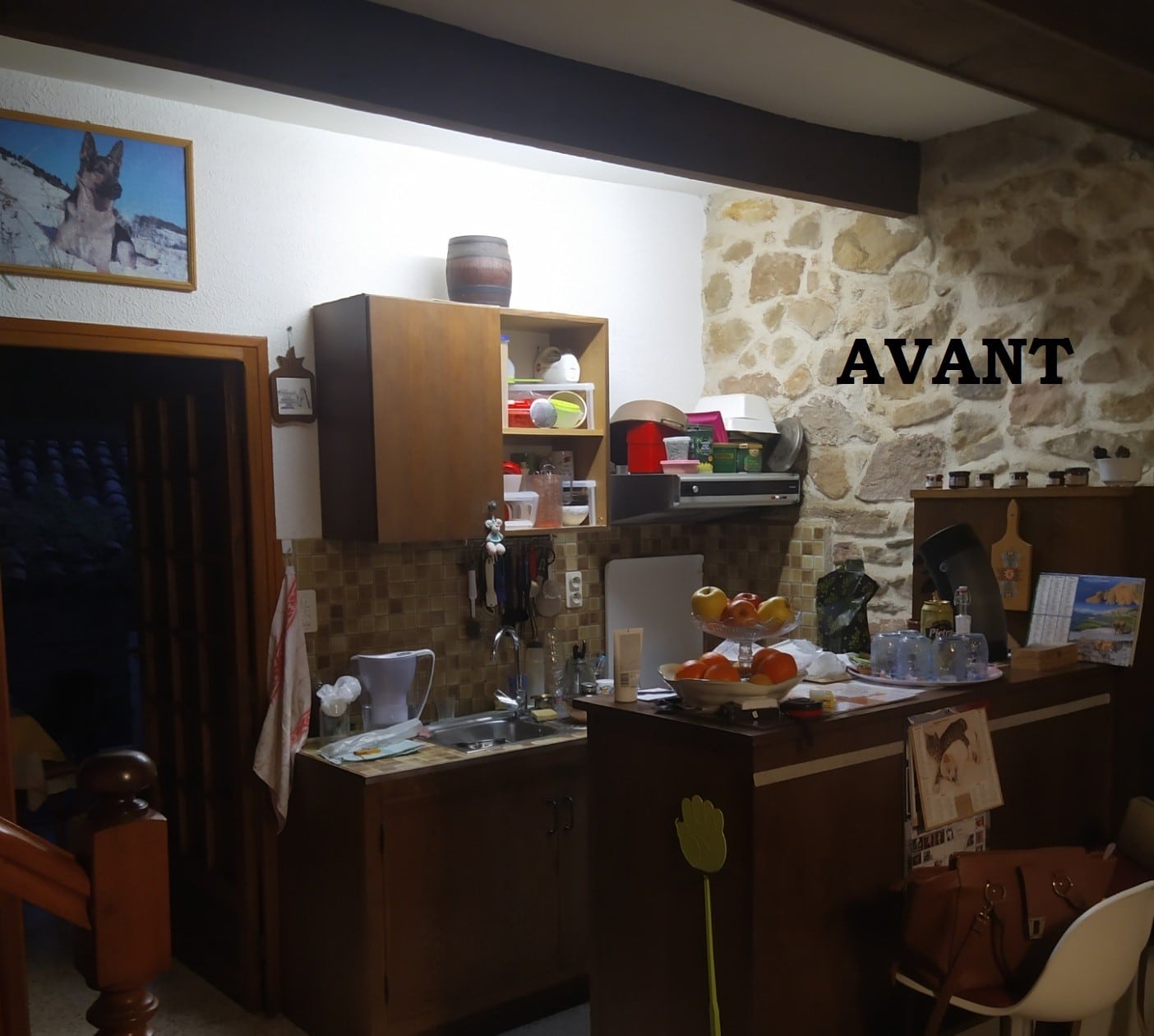 Rénovation partielle d’une maison à Gabian (34)
