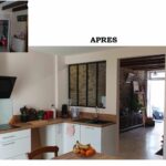 Rénovation partielle d’une maison - cuisine et verrière