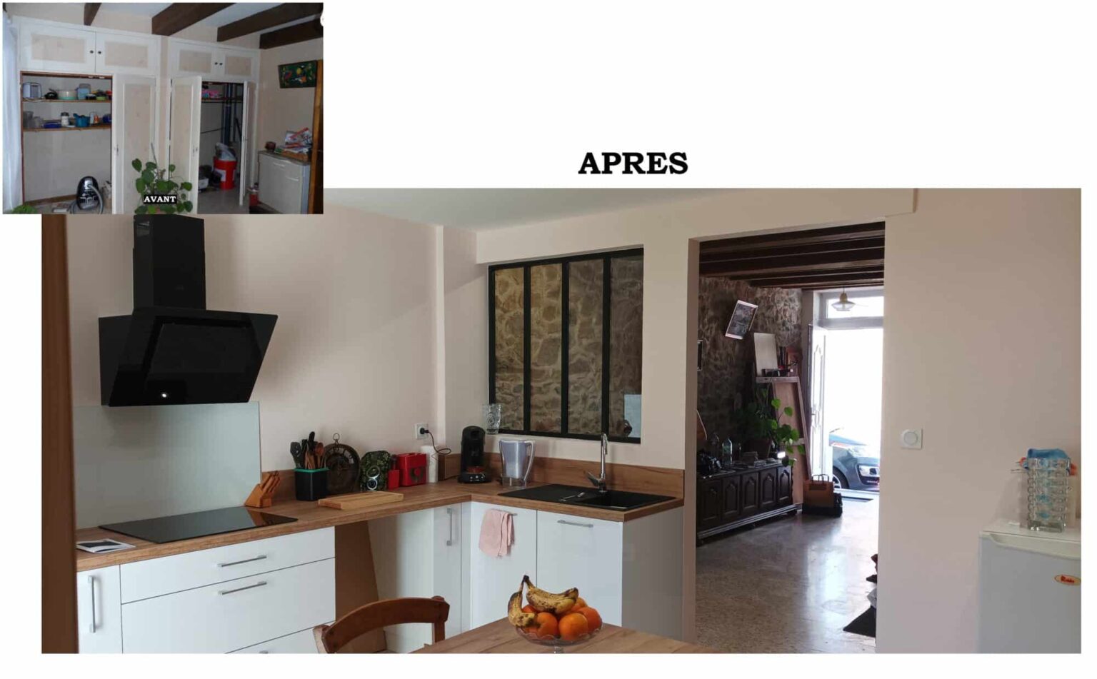 Rénovation partielle d’une maison à Gabian (34)