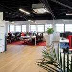 Rénovation de bureaux professionnels - espace lumineux