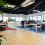 Rénovation de bureaux professionnels - locaux lumineux