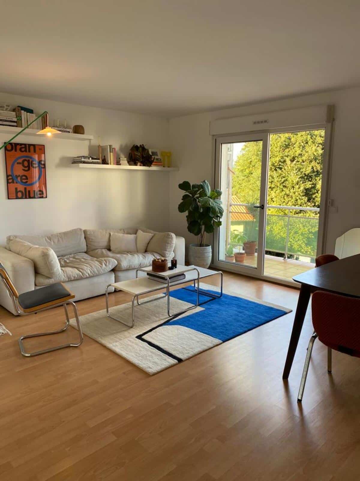 Rénovation complète d'un appartement à Biarritz (64) : salon