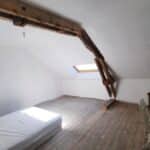 Chambre mansardée - Rénovation complète d'une maison à Brienne