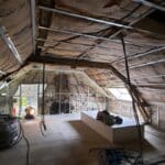 Isolation sous toit - Rénovation complète d'une maison à Brienne
