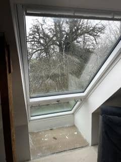 Pose d’une fenêtre balcon à Moncheaux (59)