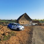 Rénovation d'une grange à Conflans sur Anille dans la Sarthe