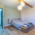 Rénovation d'une maison au Péage-de-Roussillon : chambre rénovée