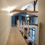 Rénovation partielle d'une maison au Mans (72) : couloir à l'étage