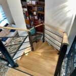 Rénovation partielle maison Sucé-sur-Erdre - escalier moderne