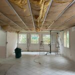 Rénovation cuisine Martigues - isolation plafond