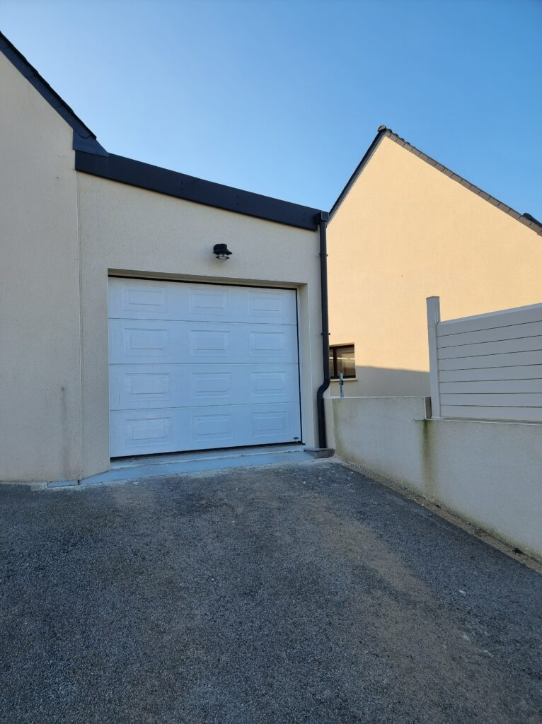 Extension de maison pour créer un garage à Saint-Renan (29)