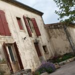 Rénovation d’une façade à Causses-et-Veyran - avant travaux façade sud