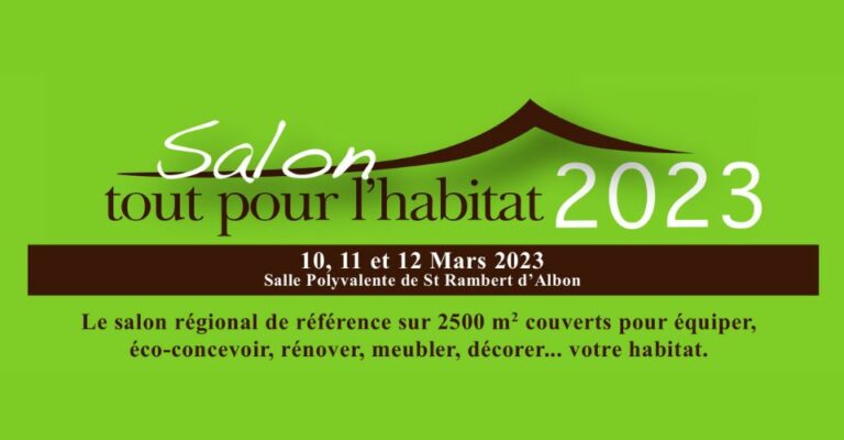 illiCO travaux participe au salon tout pour l’habitat de Saint-Rambert-d’Albon