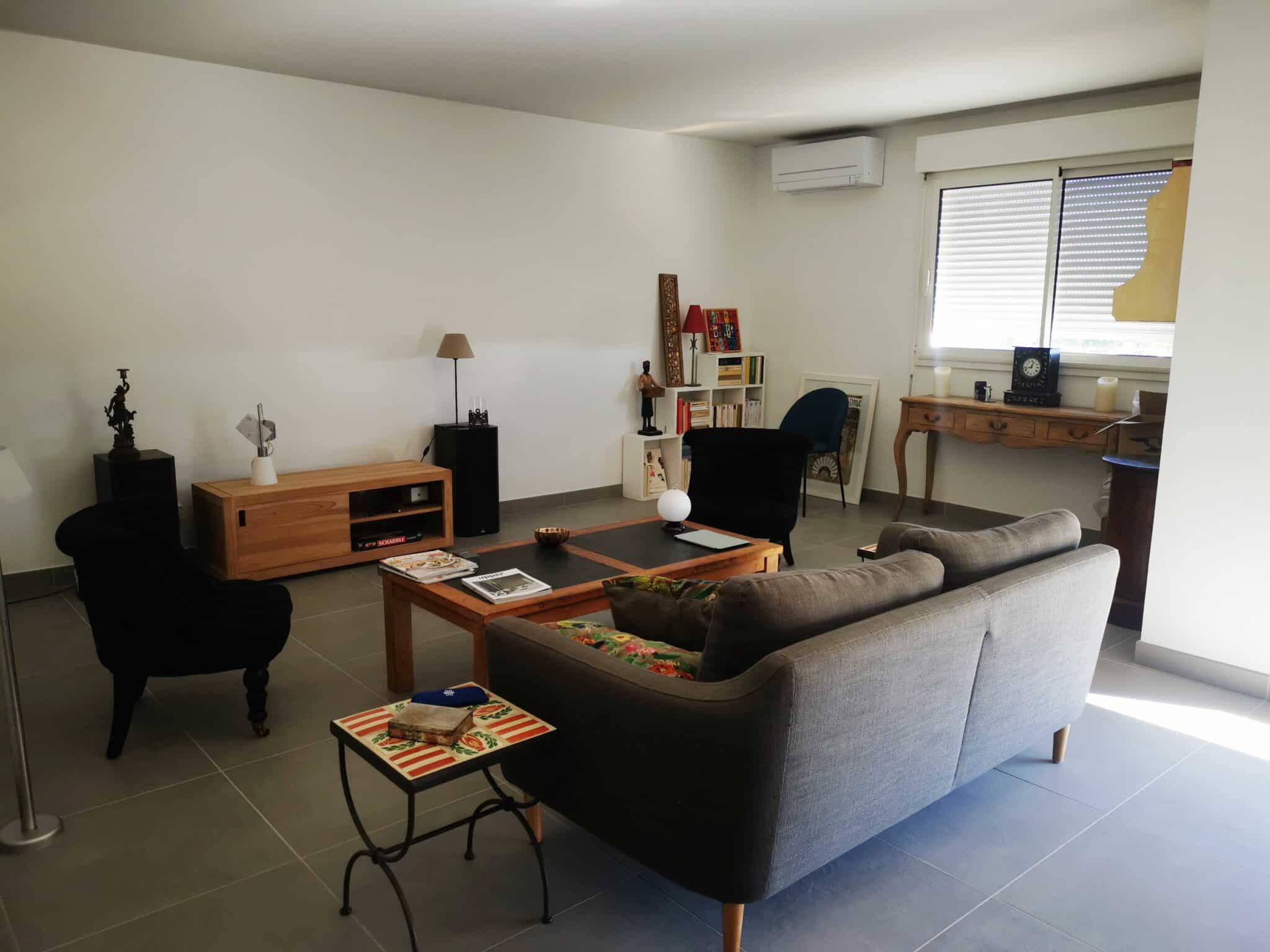 Rénovation partielle d’un appartement à Montpellier - salon