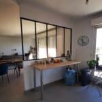 Rénovation partielle d’un appartement à Montpellier - verrière