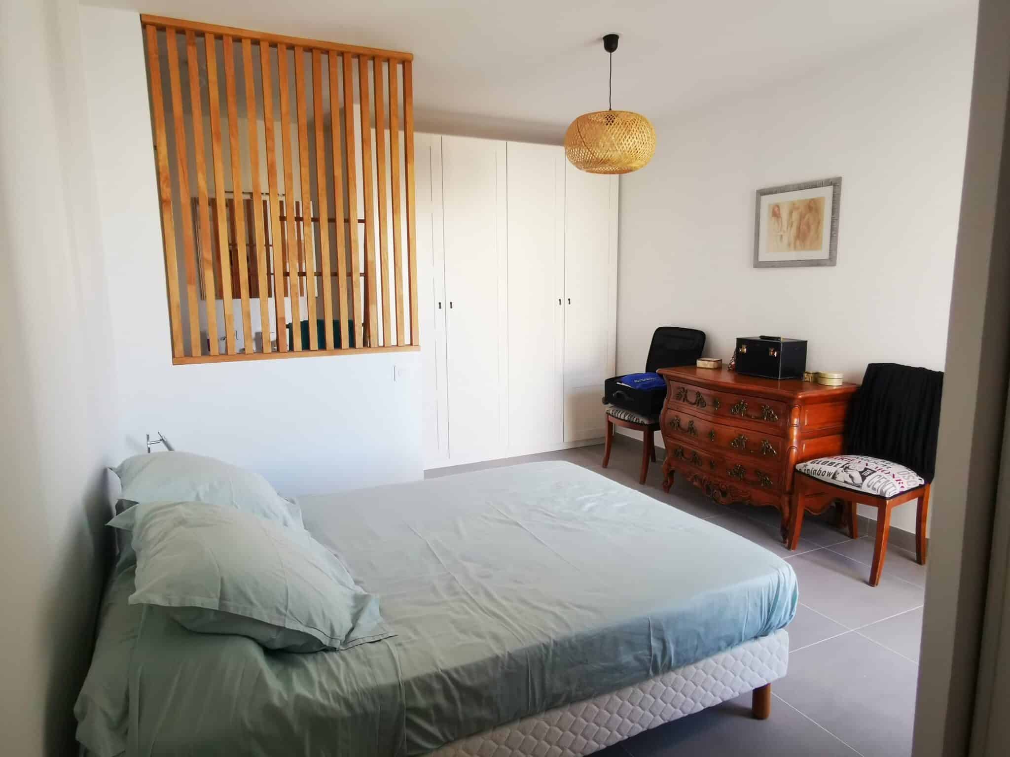 Rénovation partielle d’un appartement à Montpellier - chambre