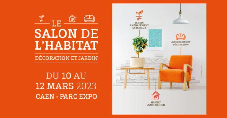 Rejoignez-nous au salon Habitat de Caen du 10 au 12 mars 2023