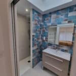 Extension d’une maison Brest - salle de bain meuble vasque