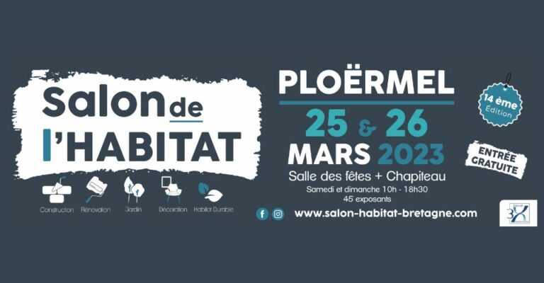 Rencontrons-nous au salon de l’Habitat de Ploërmel !