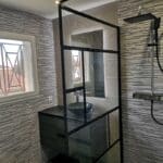 Rénovation partielle de maison réalisée à Mions - salle de bain