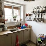 Rénovation partielle d'une maison à Bailleau-l'Évêque : cuisine aménagée