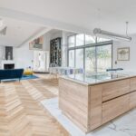 Rénovation complète d’une maison à Toulouse - grande pièce à vivre