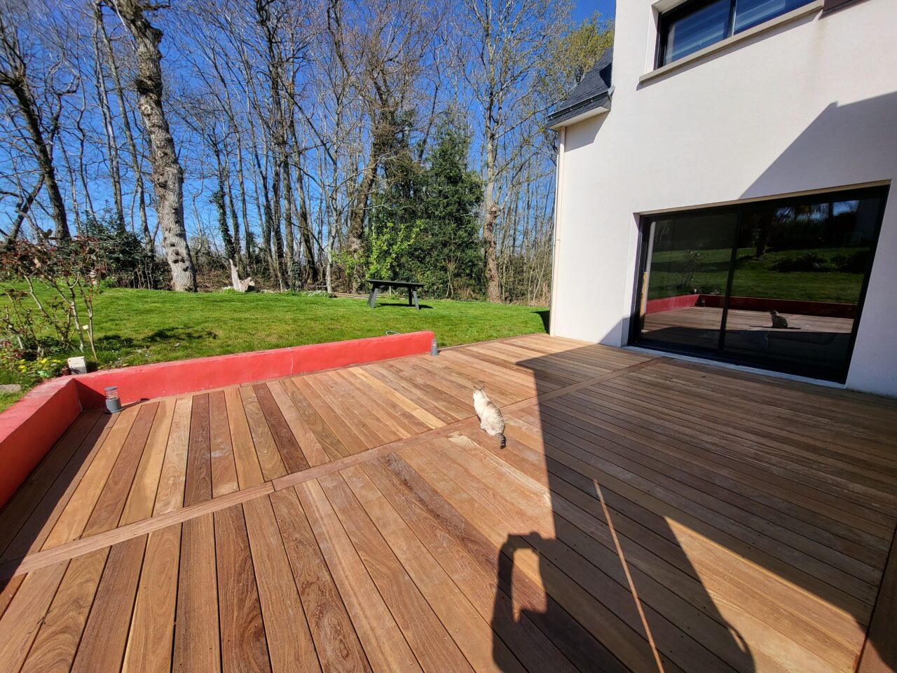 Rénovation d’une terrasse à Montfort-sur-Meu - après travaux