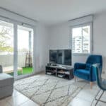 Rénovation partielle d’un appartement à Lyon (69) - salon