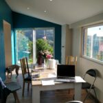 Rénovation et agrandissement d’une maison à Vinay (38) - agrandissement salle de séjour