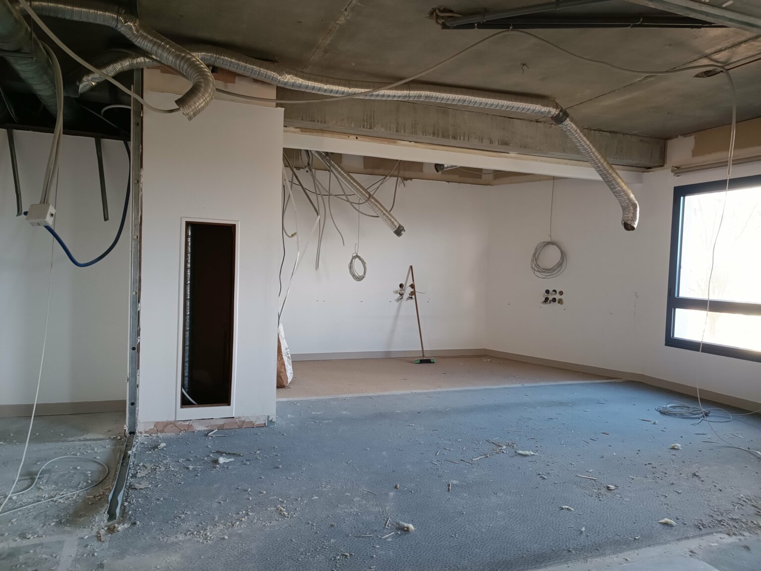 Rénovation de bureaux à Fougères (35)