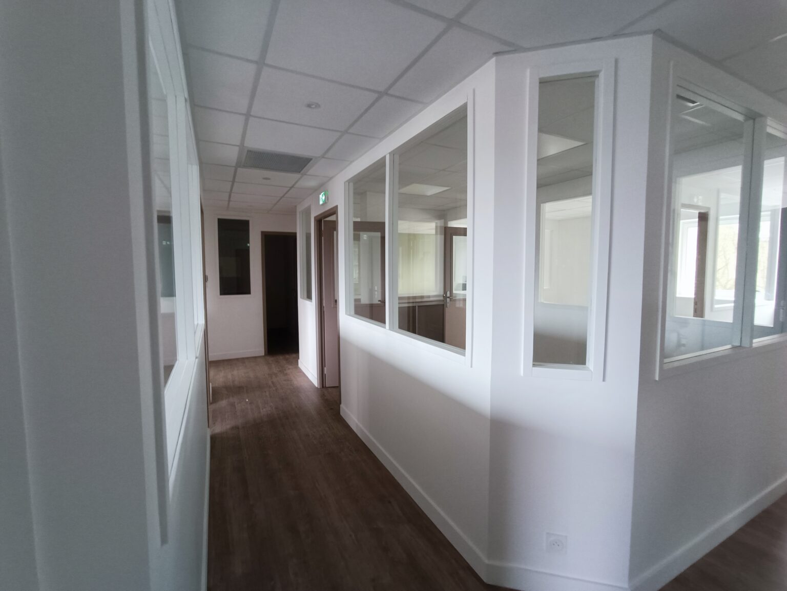Rénovation de bureaux à Fougères (35)