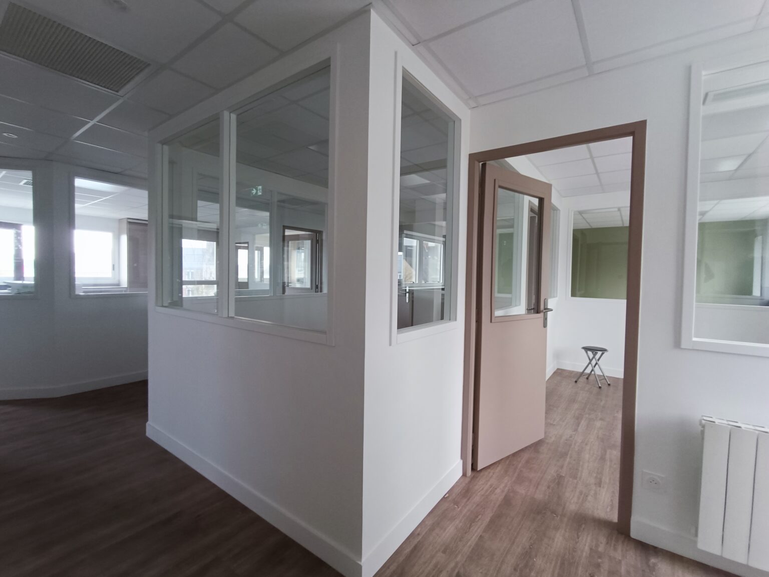 Rénovation de bureaux à Fougères (35)