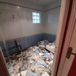 Rénovation d'une salle de bain à Marcq-en-Baroeul par illiCO travaux : dépose de l'existant
