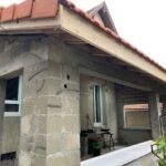 Extension de maison à Gradignan - toiture et murs
