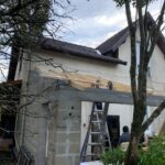 Extension de maison à Gradignan - extension en cours