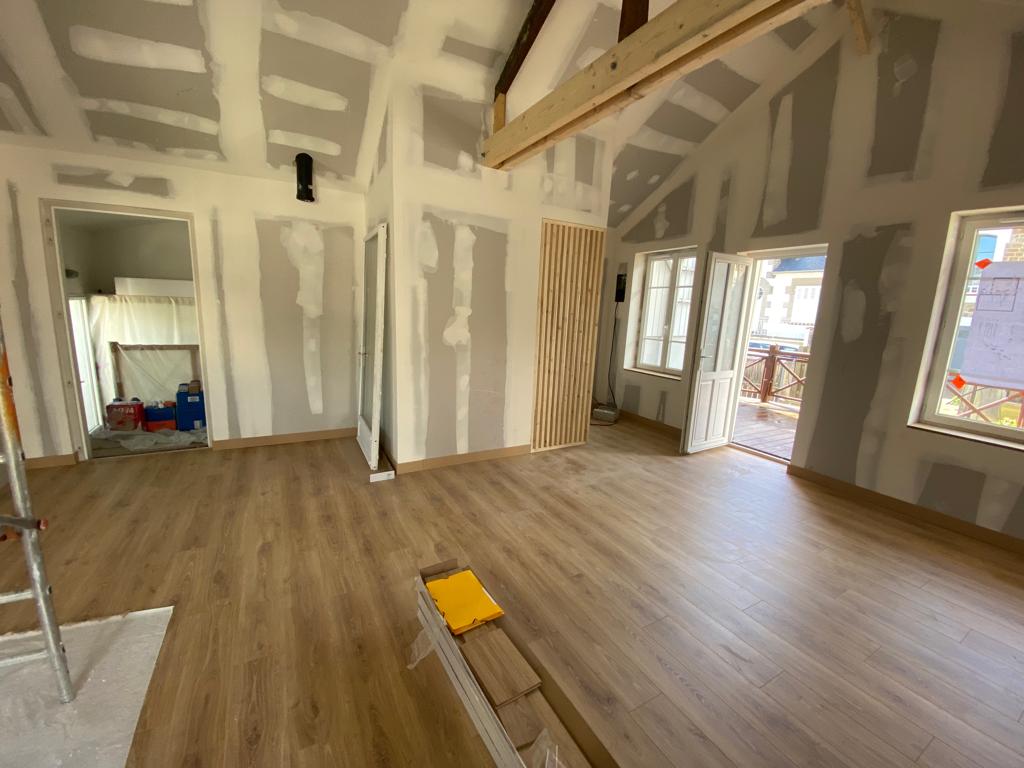 Rénovation complète de maison à Vitré (35)