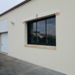 Aménagement de garage en studio à Pornic - menuiseries extérieures